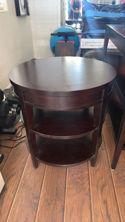 Crate and Barrel Side Table