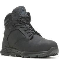 Wolverine Mens Work Boots 11.5 EW Shiftplus Mid LX Waterproof Black