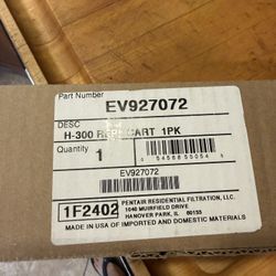 Pentair H-300 Water Filter Replacement 