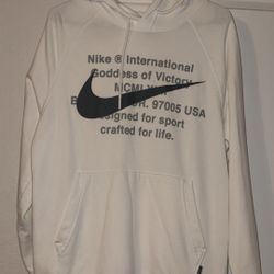 White Nike Hoodie