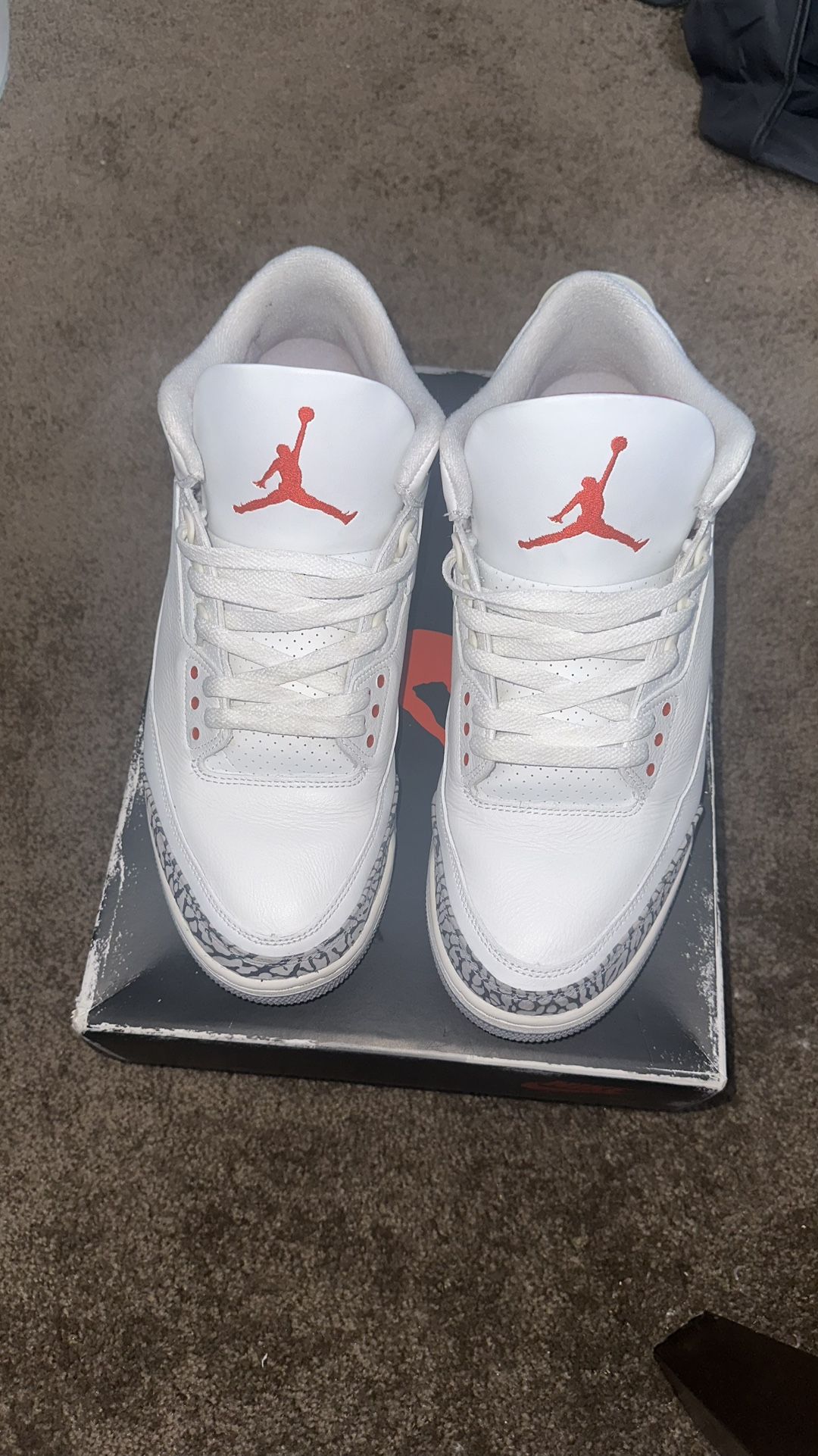 Size 13 Jordan 3 “White Cement Reimagined”