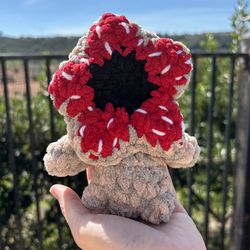 Itty Bitty Demogorgon 🌺 handmade 🧶 crochet 🧶 plushies