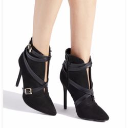 Shoedazzle Black Booties