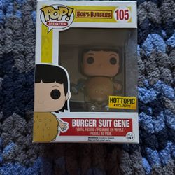 Bob’s Burgers Burger Suit Gene Funko Pop #105