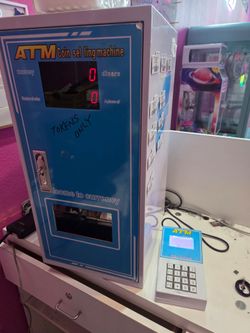 Coin  token counter dispenser