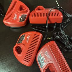 Milwaukee M12 Chargers