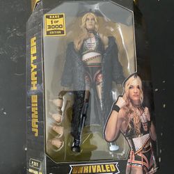 Rare JAMIE HAYTER AEW Series 12 UNRIVALED Collection 1 Of 3000 Chase Rare