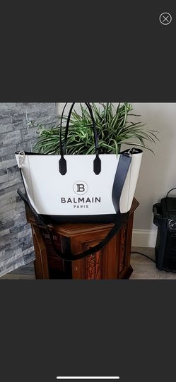 BALMAIN LOGO TOTE