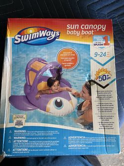Sun canopy baby boat