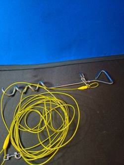 Spiral Ground Stake & Sturdy Chord