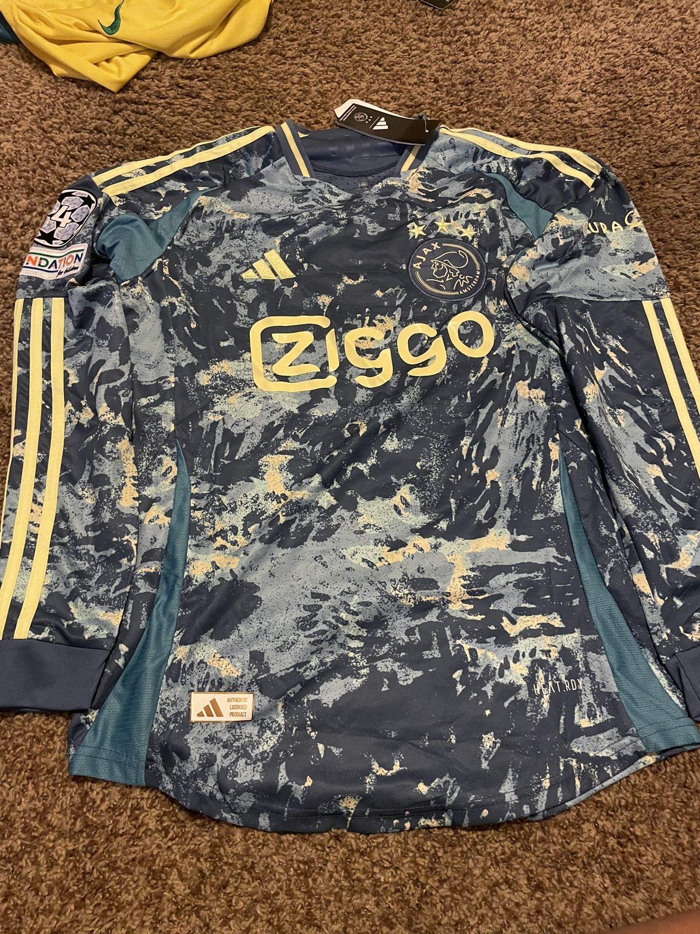 Ajax Soccer Jersey New Size S Long Sleeve Great Jersey