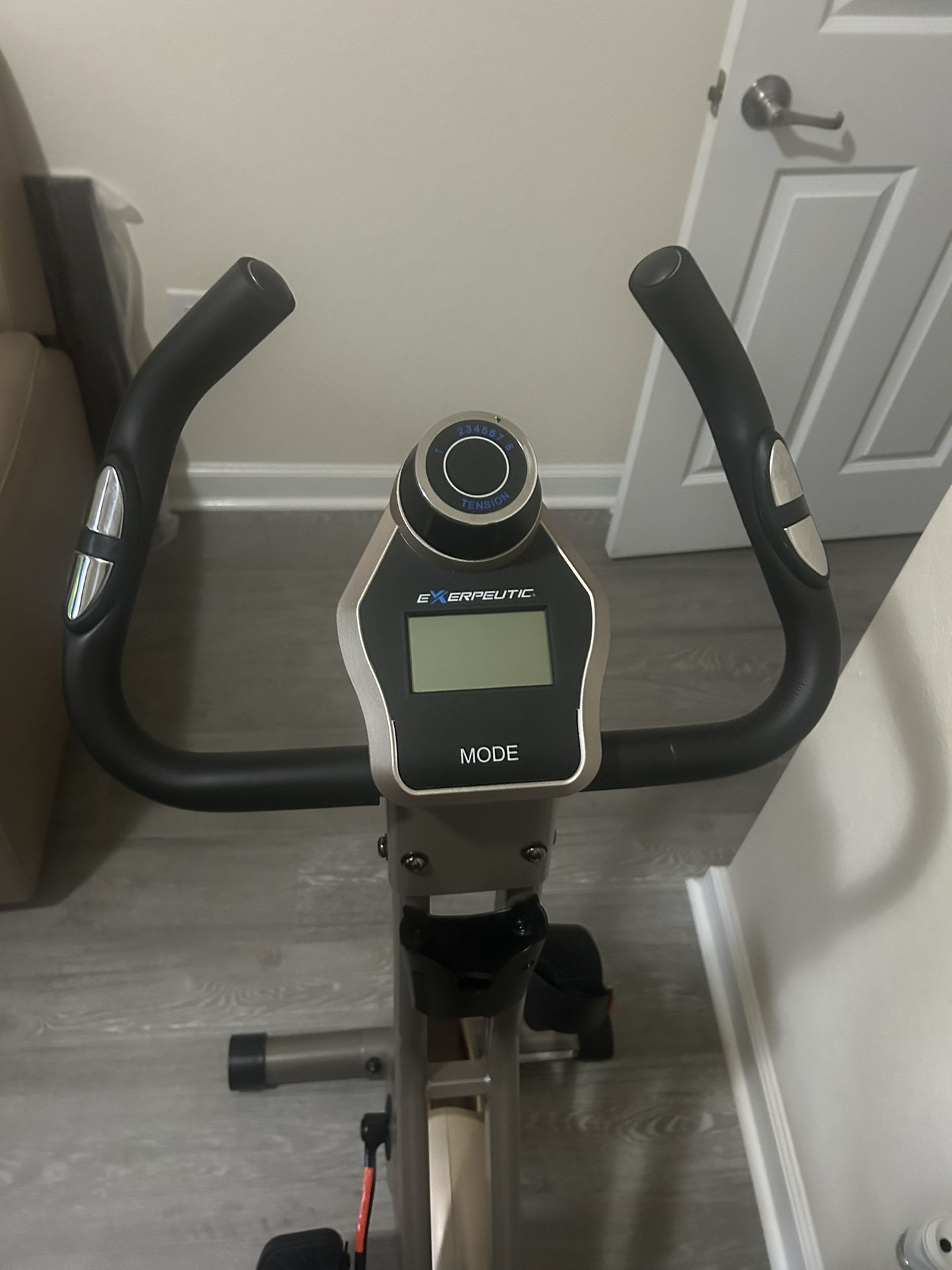 Exerpeutic Gold Heavy Duty Foldable Exercise Bike