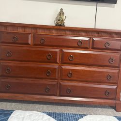 Bedroom Set - Solid Wood 