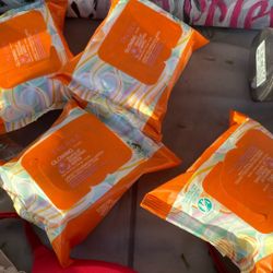 Pacifica  Glowing Makeup Removing Wipes   & Hello  Hello  Baby Wipes  