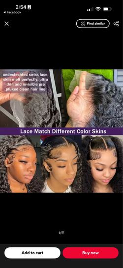 Human hair wig