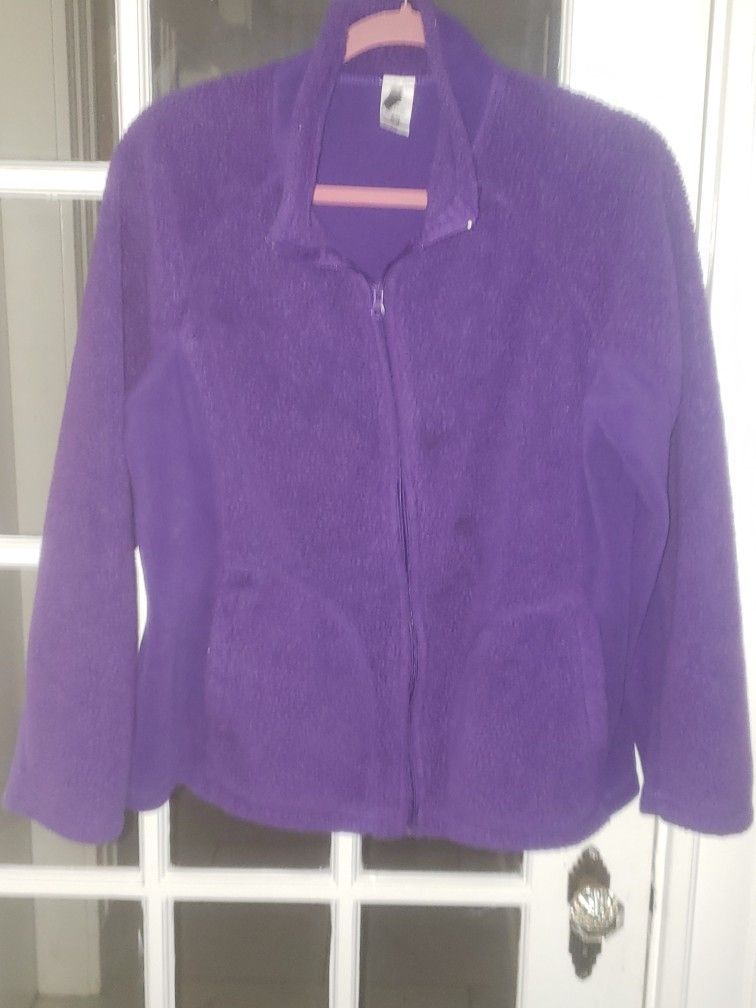 Nice And Toasty Fleece And Plush Full Zip Jacket