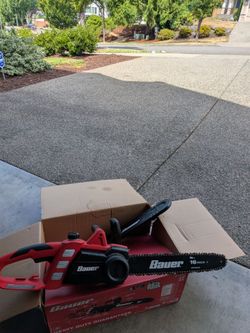 16" electric ⚡ chainsaw