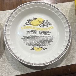Vintage Pie Dish