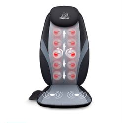 SnailLax Shiatsu Back Massager with Heat & Vibration,Massage Seat Cushion - 256