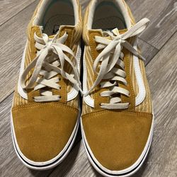 Yellow Vans Size 10