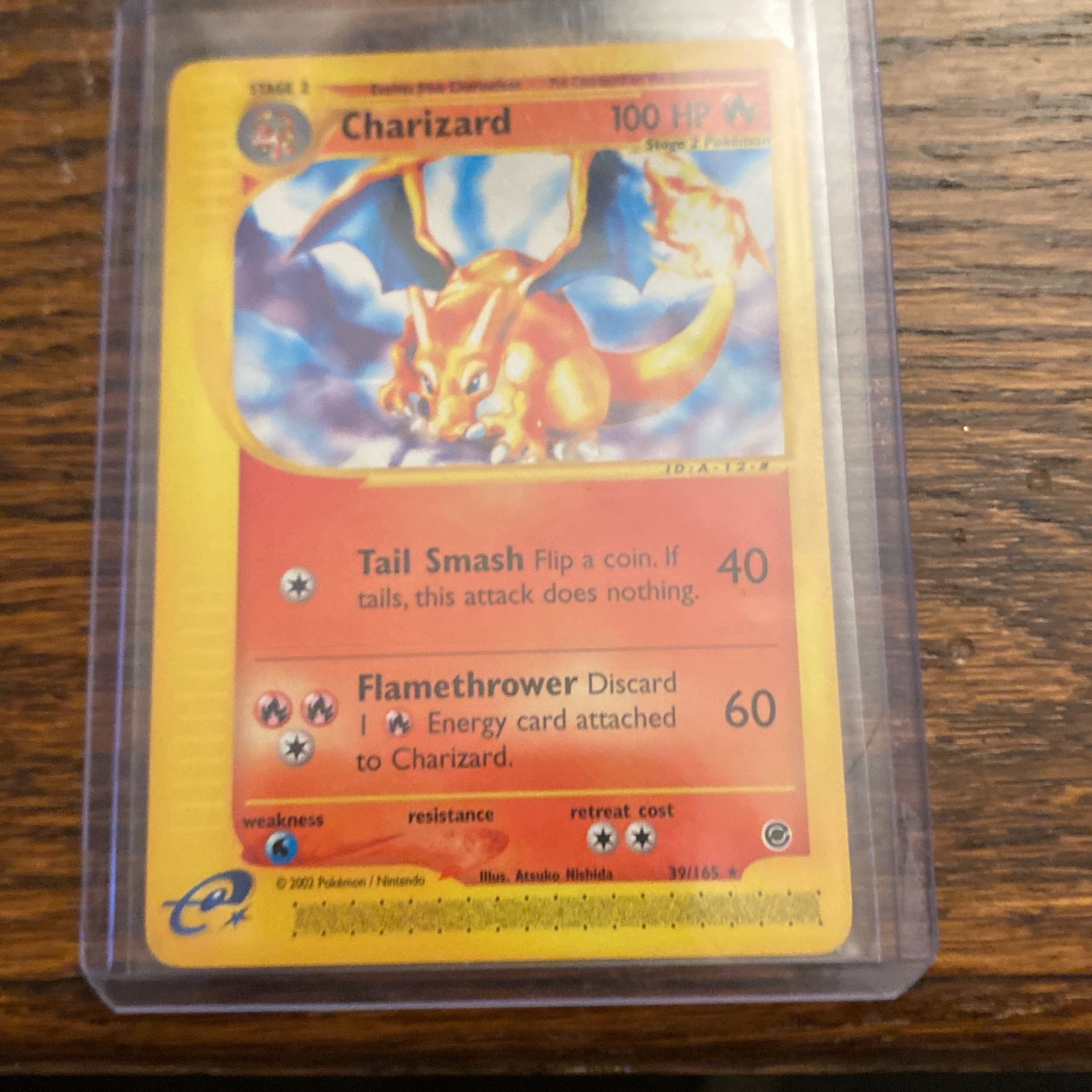 Vintage Charizard 2002 39/165