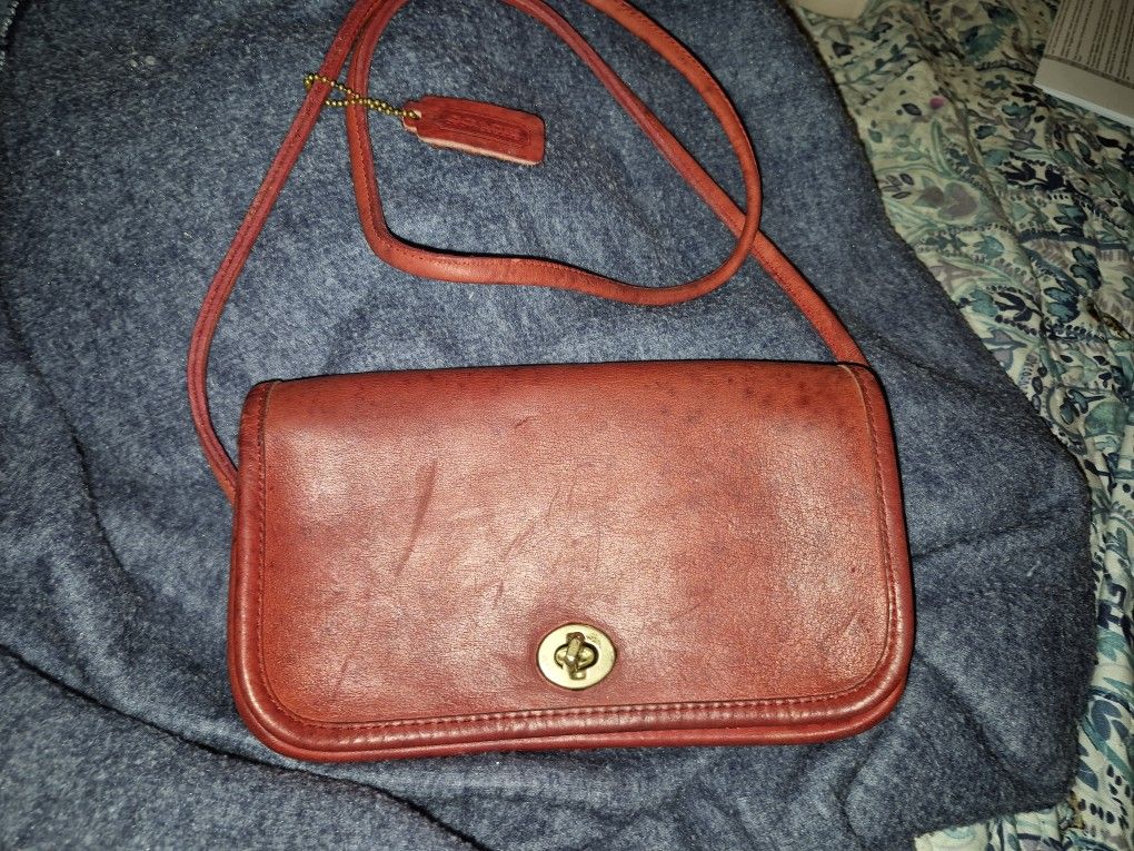 Coach Red Purse