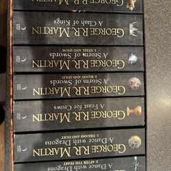 Complete Box Set Game Of Thrones Books