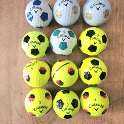 Callaway Soccer Golf Balls 