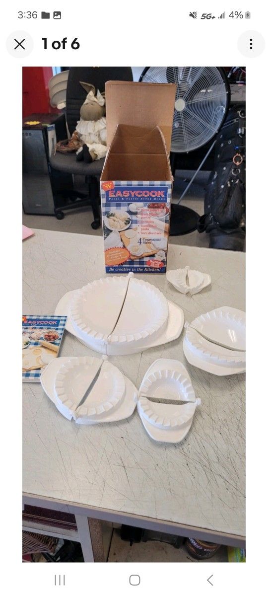 Easy Cook Pasta And Pastry Super Molds 5 Sizes