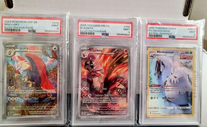 Pokemon psa 9.  3  card lot