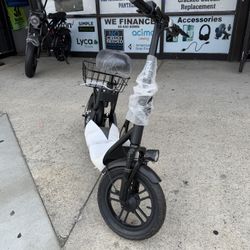Electric Scooter With Seat