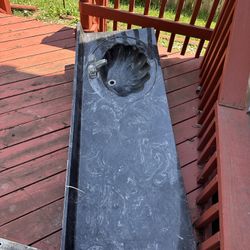 Black Mable For Bathroom Vanity 