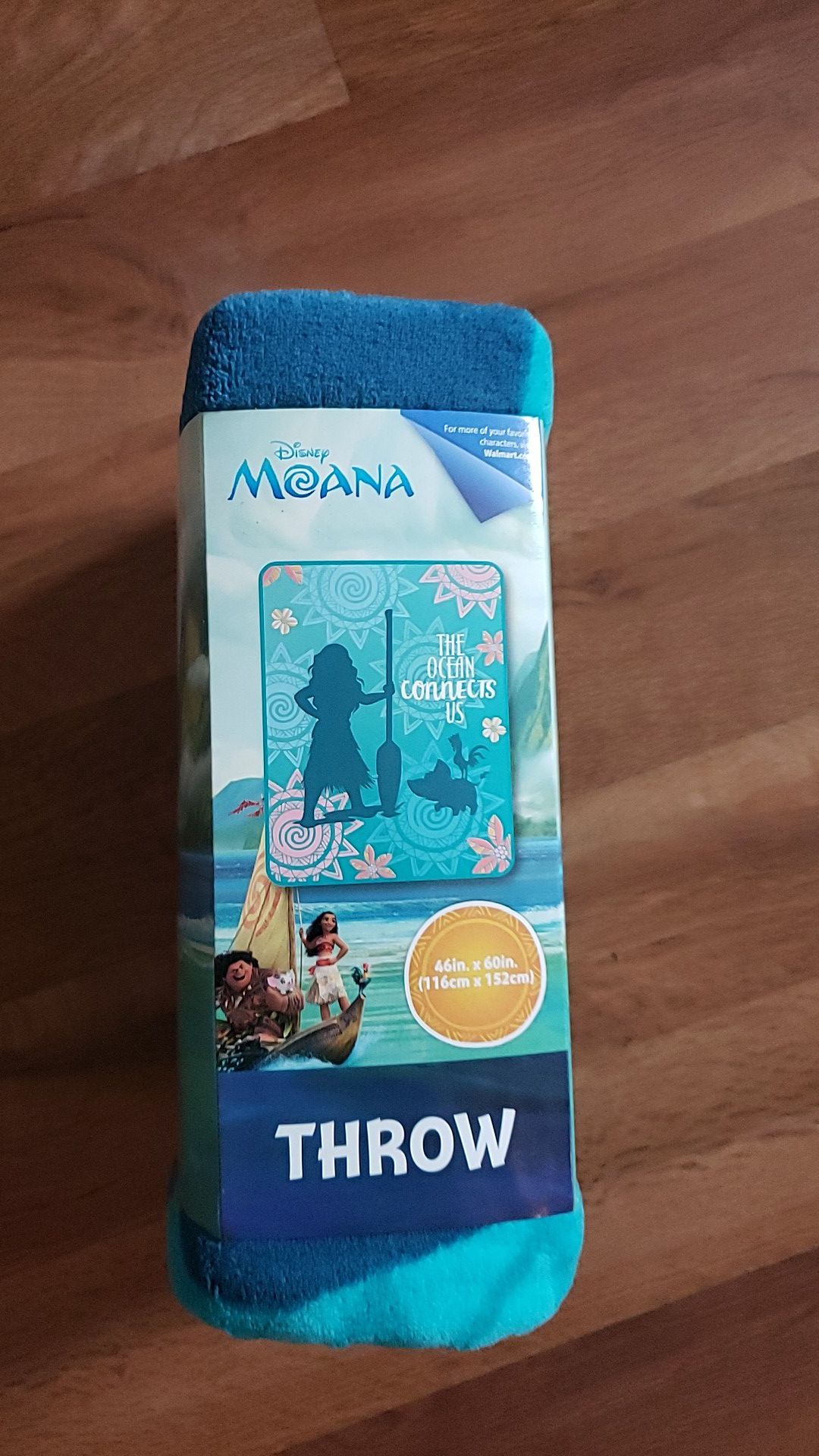 New Disney Moana throw blanket