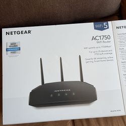 NETGEAR router AC1750 Dual band wifi 5 