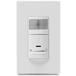 Leviton ipvd6-1lz motion sensor in-wall dimmer, white/ivory/light almond 900 SQF