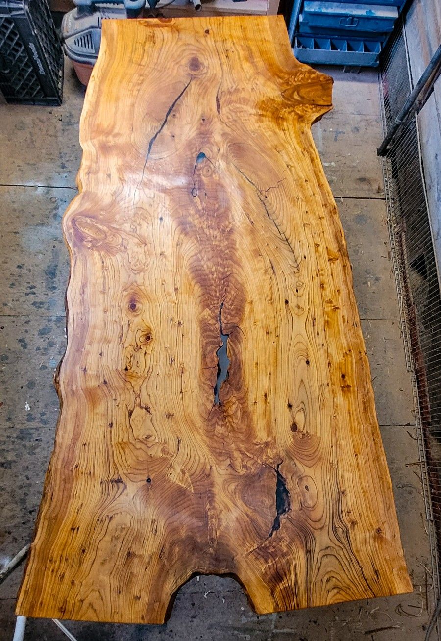 FREE DELIVERY! Himalayan Cedar Slab Table/ Desk 