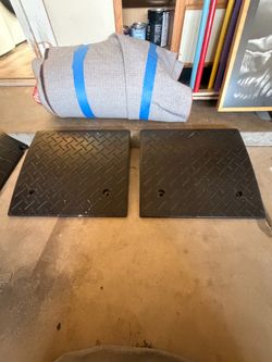 RV Curb Tire Ramps - 2