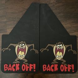 Vintage Looney Tunes Taz Tasmanian Devil Mud Flaps