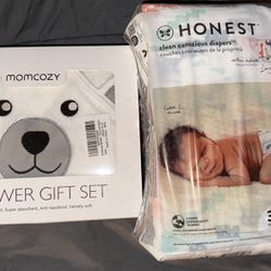 Baby Shower Set & Diapers 
