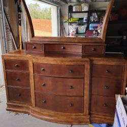 Beautiful Wood Dresser 