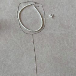 Silver Necklace Set