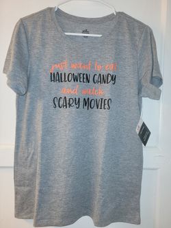 Halloween Blouse. T Shirt. Scary Movies. Short Sleeve. Blusa Para Mujer