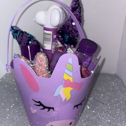 Purple Unicorn 🦄 themed Easter Basket!!