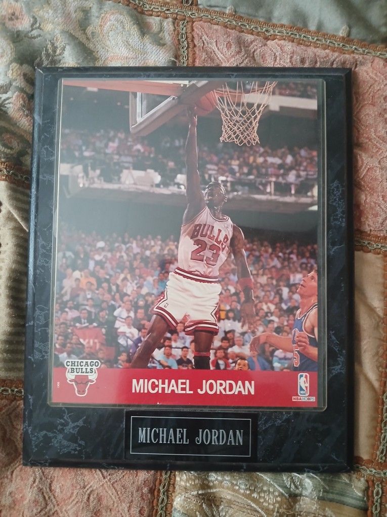 Michael Jordan Plaque