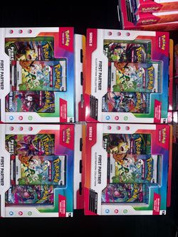 🃏 Pokémon First Partner Series 2 — Lot of 4
