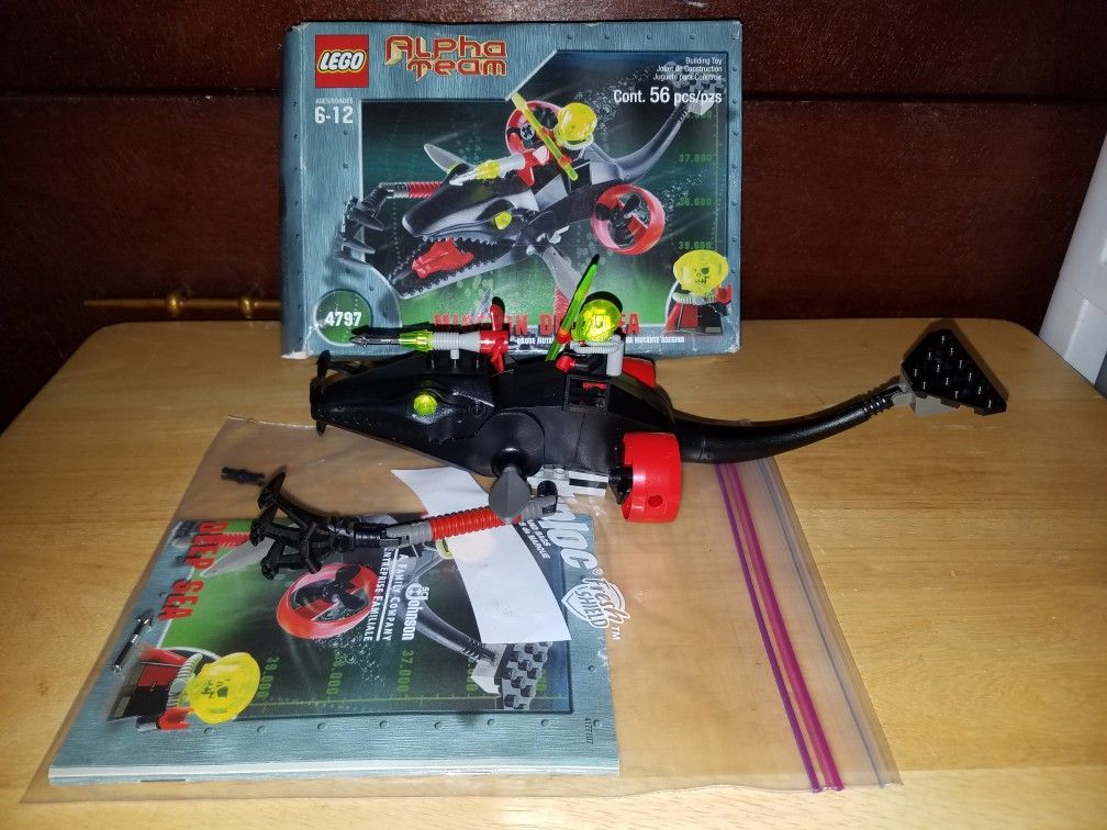 Lego Ogel Mutant Killer Whale 4797