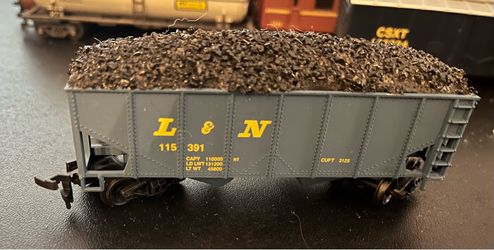 L & N Louisville and Nashville Coal Train 115391