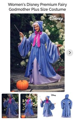 Disney Plus Size Costume Lot - Evil Queen, Maleficent, Fairy Godmother