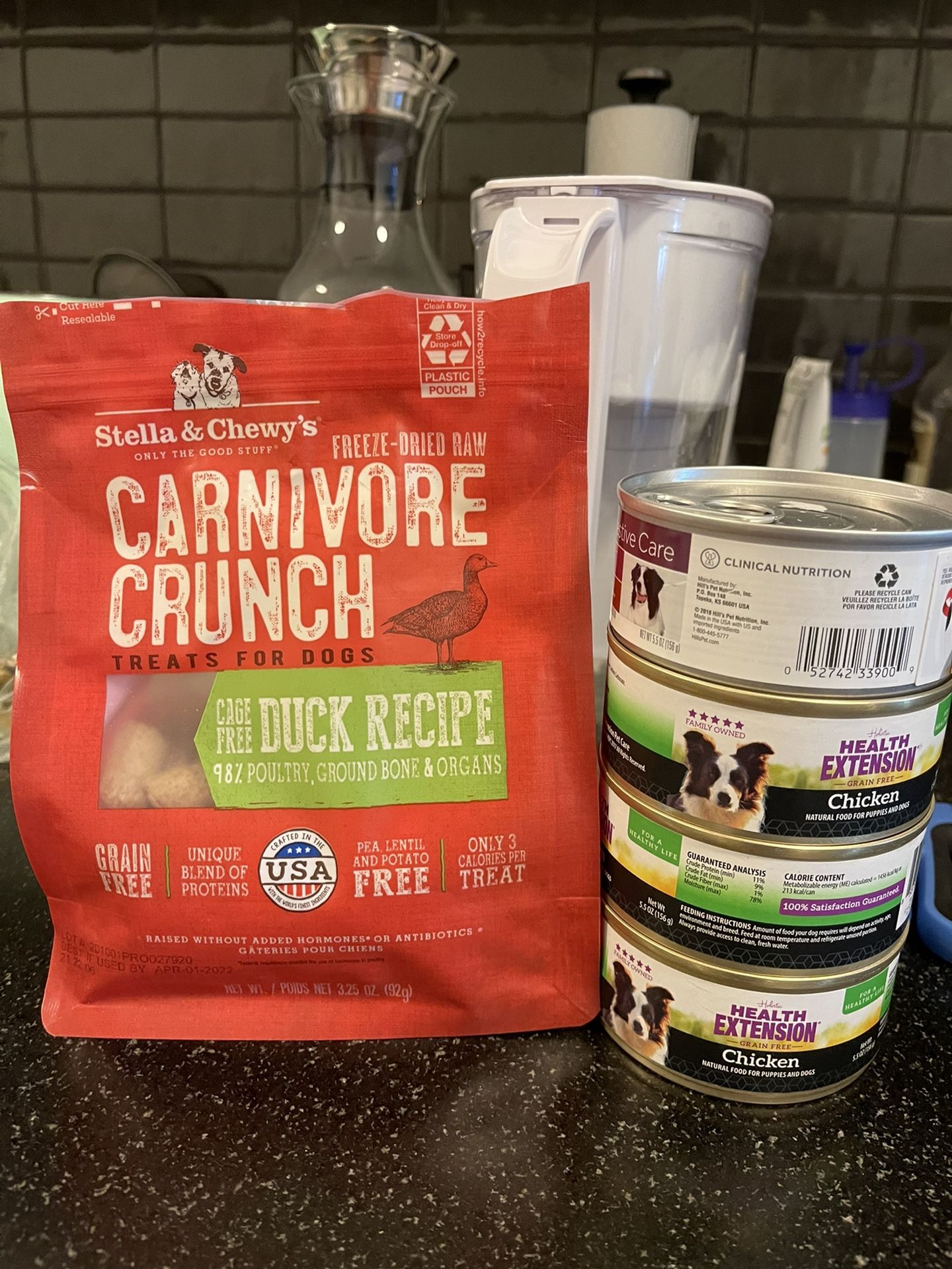 Dog Wet Food Cans And Dog Treat