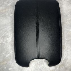 2008-2012 Honda Accord Center Console Leather Armrest Lid Assembly OEM Black